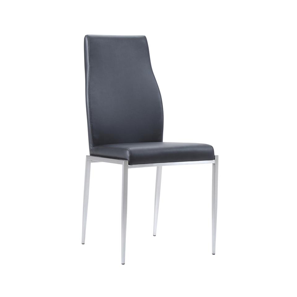 Milan Dining Chair Faux Leather PK2